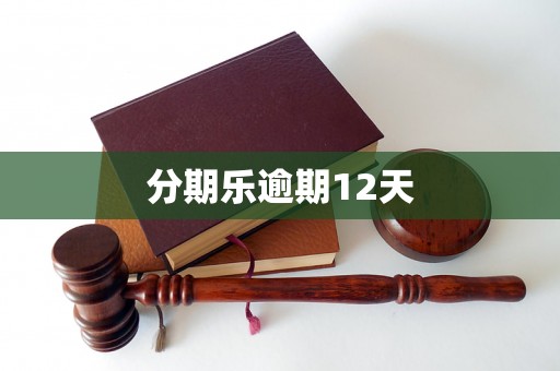 分期乐逾期12天