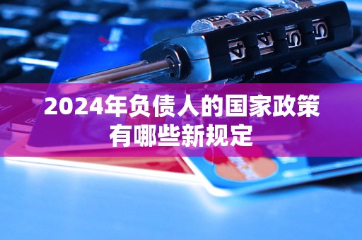 2024年負(fù)債人的國家政策有哪些新規(guī)定