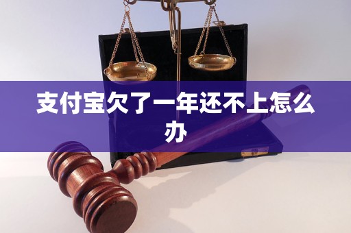 支付寶欠了一年還不上怎么辦