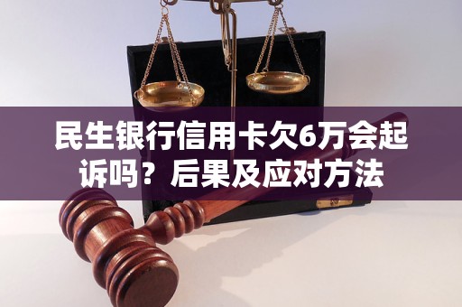 民生银行信用卡欠6万会起诉吗？后果及应对方法