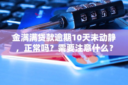 金满满贷款逾期10天未动静，正常吗？需要注意什么？