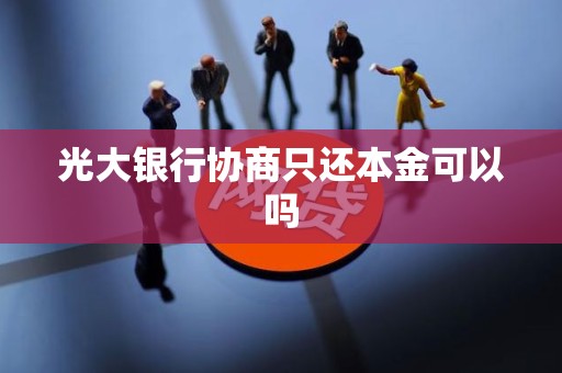 银行可以协商只还本金吗(新网银行可以协商只还本金吗)
